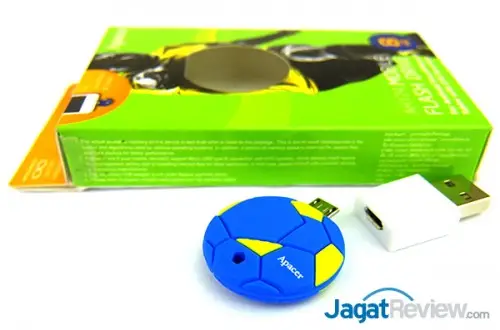 Review Apacer AH174 Mobile Flash Drive: USB OTG dengan Desain Bertema Bola 4 DSCF8938