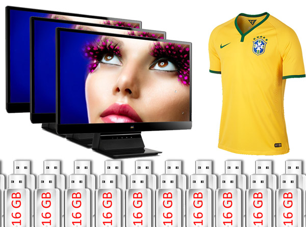 Pengumuman Pemenang Kuis Berhadiah Kaos Bola Brazil (Nike), 20 Flashdisk 16GB, dan 3 Monitor ViewSonic! 43 Kuis Viewsonic