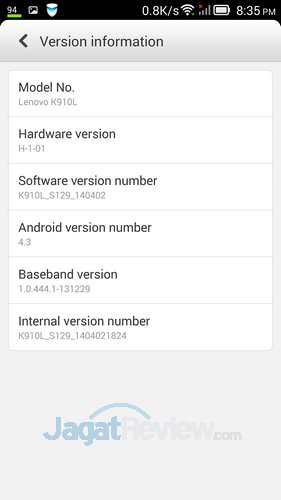 Review Lenovo Vibe Z: Smartphone Android Kencang dengan Kamera Andal 1 Lenovo Vibe Z - About