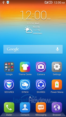 Review Lenovo Vibe Z: Smartphone Android Kencang dengan Kamera Andal 2 Lenovo Vibe Z - Homescreen Utama
