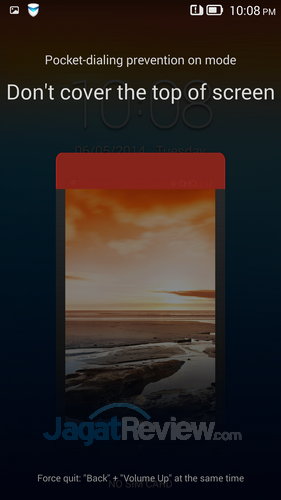 Review Lenovo Vibe Z: Smartphone Android Kencang dengan Kamera Andal 7 Lenovo Vibe Z - Proximity Tertutup