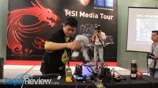 Demo Overclocking di Motherboard Z97 Terbaru MSI 41 MSI Intel 9 Series Motherboard Launching 5