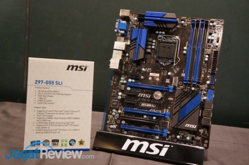 Jajaran Lengkap Motherboard Intel 9 Series MSI 5 MSI Z97-G55 SLI