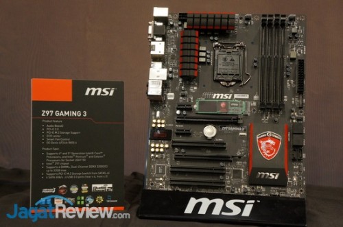 Jajaran Lengkap Motherboard Intel 9 Series MSI 5 MSI Z97 Gaming 3