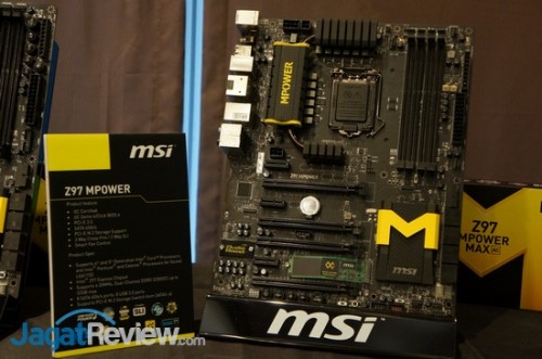 Jajaran Lengkap Motherboard Intel 9 Series MSI 4 MSI Z97 MPower