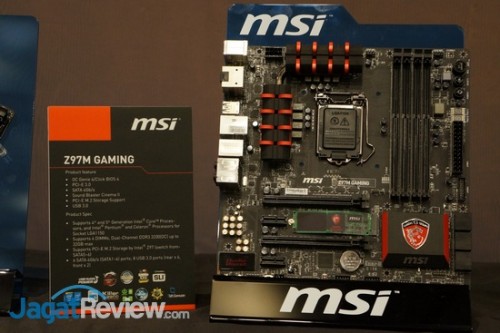 Jajaran Lengkap Motherboard Intel 9 Series MSI 6 MSI Z97M Gaming