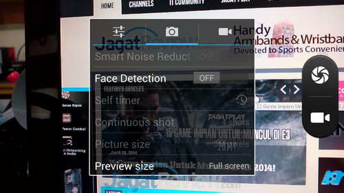 Review Smartphone Android Acer Liquid E3: Sang Penerus dengan Layar 720p dan Kamera 13MP 4 SS Kamera Liquid E3 (3)