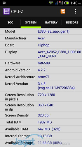 Review Smartphone Android Acer Liquid E3: Sang Penerus dengan Layar 720p dan Kamera 13MP 1 Screenshot_2014-05-19-13-46-47