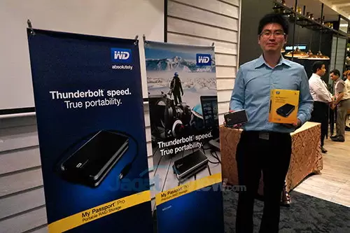 Western Digital Luncurkan My Passport Pro Thunderbolt RAID-0 10 WD My Passport Pro Launch