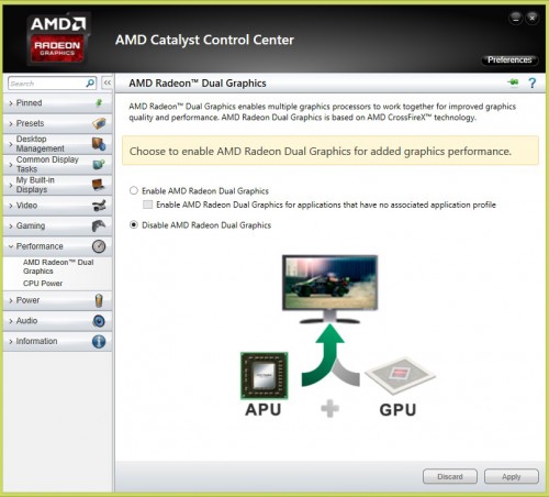 Notebook AMD: Lebih Kencang dengan Memory Dual Channel 3 disable AMD Dual GPU