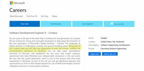 Microsoft Cortana Segera Hadir di Windows? 2 microsoft-careers-cortana-windows-liveside-600x298