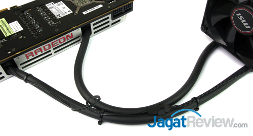 msi radeon r9 295x2 radiator hose