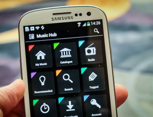samsung music hub