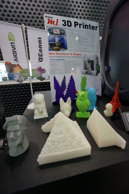 Computex 2014 Booth Raid: Inno3D 4 contoh hasil dari printer 3D milik Inno3D
