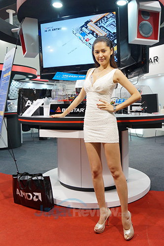 Booth Babes Computex 2014: PART 6 1 Booth Babes Computex 2014 - AMD at Biostar