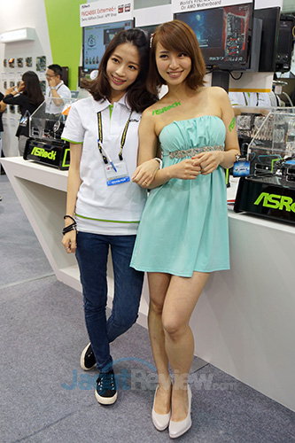 Booth Babes Computex 2014: PART 6 2 Booth Babes Computex 2014 - ASROCK