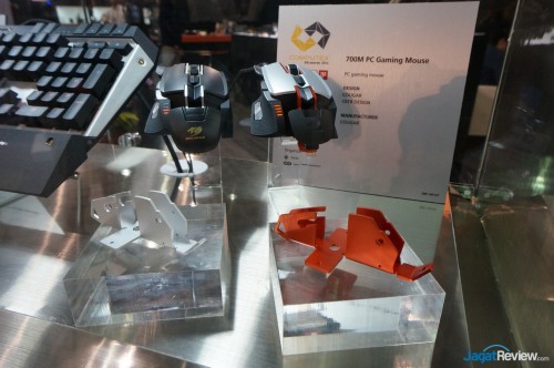 Computex 2014 Booth Raid: Cougar 7 Mouse gaming Cougar 700M yang hadir dengan konstruksi utama yang berbahan aluminium.