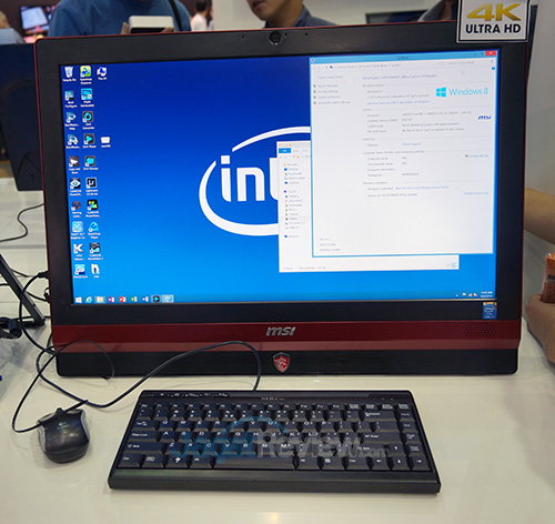 Computex 2014 Booth Raid: Intel 50 Intel Booth Raid - AIO MSI