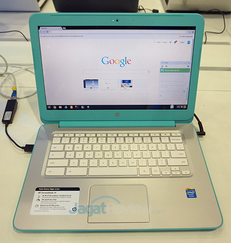 Computex 2014 Booth Raid: Intel 28 Intel Booth Raid - Chrome HP Chromebook 14