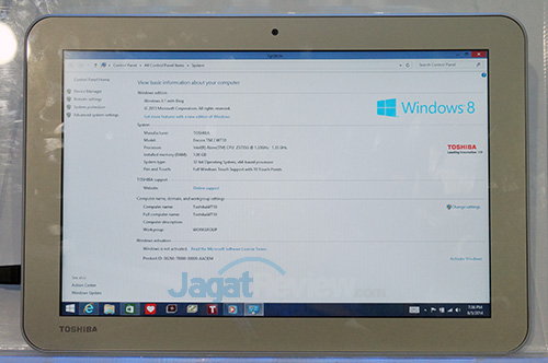 Computex 2014 Booth Raid: Intel 15 Intel Booth Raid - Toshiba Encore TM2 WT10
