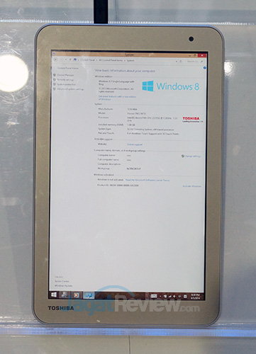 Computex 2014 Booth Raid: Intel 14 Intel Booth Raid - Toshiba Encore TM2 WT8