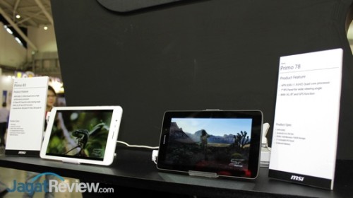 Computex 2014: Jajaran Perangkat Mobile Non-Gaming Series dari MSI 2 Primo 78 (kanan) dengan layar 7