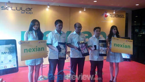 Tiga Smartphone Android Terjangkau Nexian Resmi Dirilis 2 Nexian launch at PRJ (2)