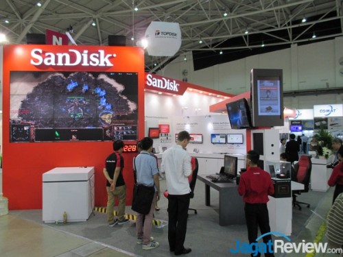 booth SanDisk