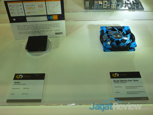 Computex d&i Awards 2014: Jajaran Produk IT Unggulan Ditampilkan 19 d&i awards computex 2014 nzxt grid+ - aerocool dead silence fan 12 cm
