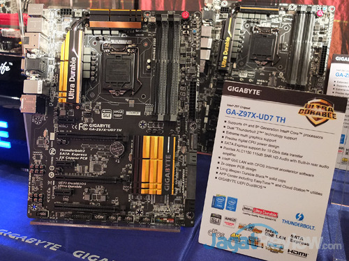 Gigabyte Computex 2014: Motherboard Intel Seri 9 Unjuk Kemampuan 12 gigabyte @computex2014_day0 06
