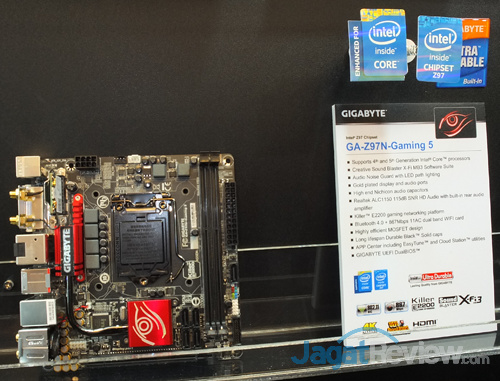 Gigabyte Computex 2014 Showcase: Motherboard G1 Gaming 2 gigabyte @computex2014_day1 07