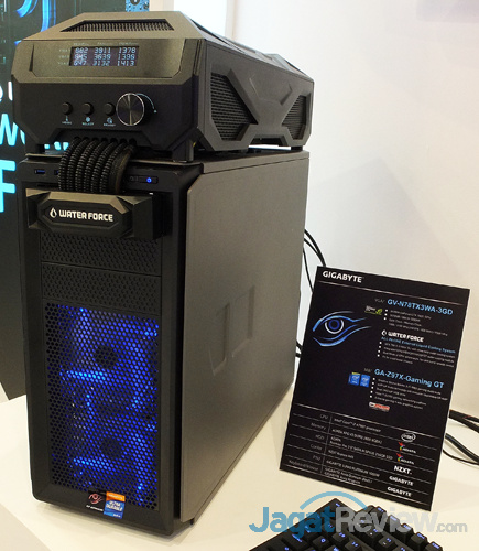 Gigabyte Tampilkan Cooling VGA Terbaru, Windforce 600W & Waterforce 1 gigabyte @computex2014_day2 01