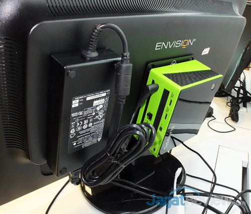Gigabyte Computex 2014: BRIX Gaming Kini Ditenagai NVIDIA GeForce GTX 760 4 gigabyte brix gaming nvidia gtx 760 mounted