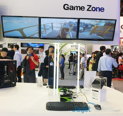 Gigabyte Computex 2014: BRIX Gaming Kini Ditenagai NVIDIA GeForce GTX 760 2 gigabyte brix gaming nvidia gtx 760 surround