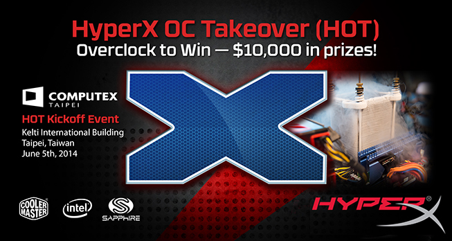 Tim JagatOC Bertanding di Kingston HyperX Overclocking Takeover 55