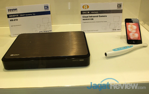 Rangkaian Produk Inovatif Peraih  qnap hs-210 & abeltech cloud intraoral camera
