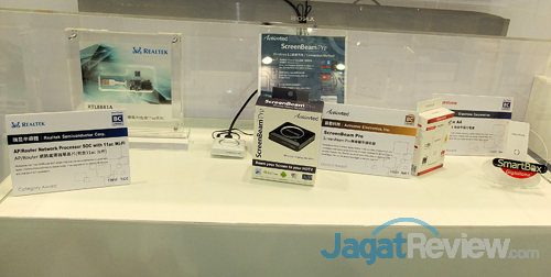 Rangkaian Produk Inovatif Peraih  realtek ap router network processor soc with 11ac wi-fi & actiontec screenbeam pro & gigastone smartbox a4