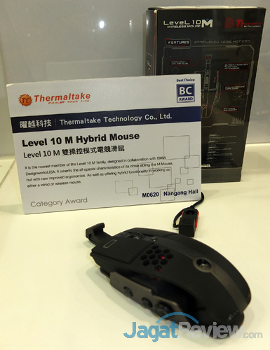 Rangkaian Produk Inovatif Peraih  thermaltake level 10 m hybrid mouse