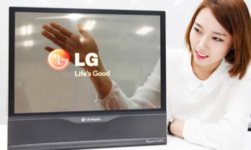 LG Siap Produksi Panel Layar Gulung dan Transparan 2 layar lg