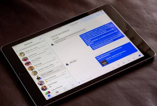 Facebook Akhirnya Hadirkan Messenger untuk iPad 1 messenger