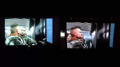 TV Plasma Samsung Segera Kiri:TV LCD Kanan: TV Plasma