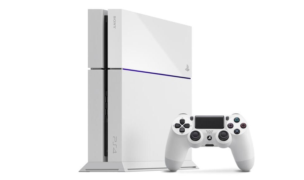 white ps4 2