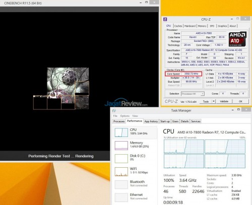Hands-on Review AMD APU A10-7800: Kaveri Dengan Fitur cTDP 3 A10-7800Turbo4Cores
