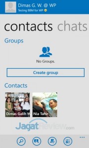 Blackberry Messenger untuk Windows Phone Sudah Tersedia 4 BBM for WP Contacts