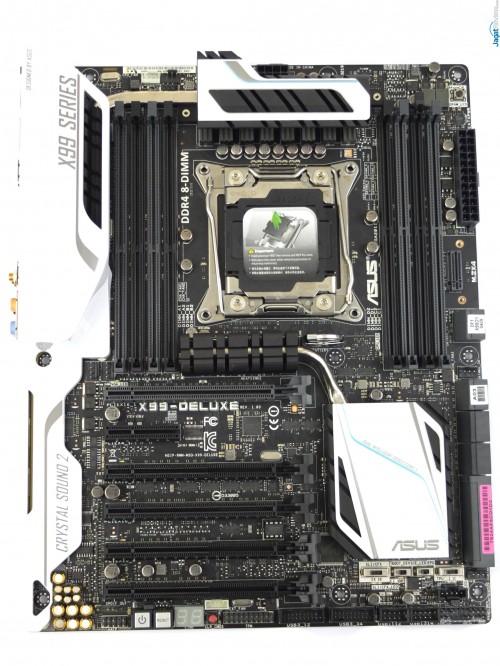 Preview: ASUS X99 Deluxe untuk Intel Haswell-E 5 *klik untuk memperbesar