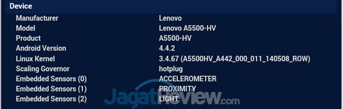 Review Lenovo Tab A8: Tablet Android 8 Inci Quad Core dengan Baterai Mumpuni 4 Lenovo Tab A8 Sensor