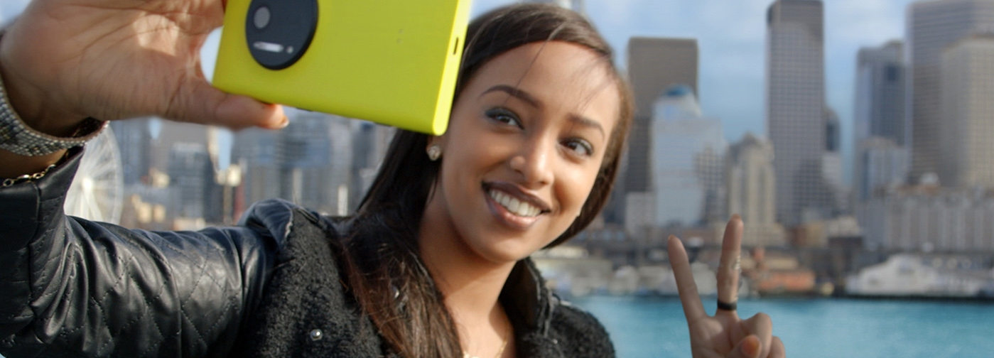 Microsoft Windows Phone selfie Lumia Superman 01