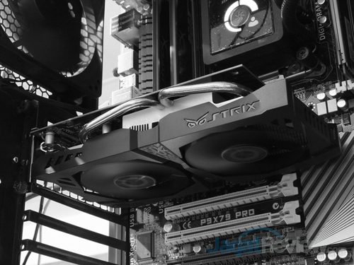 Review ASUS STRIX GTX 750 Ti OC: Maxwell Kencang dengan Mode Pendinginan Aktif & Pasif 1 asus gtx 750 ti strix oc on system