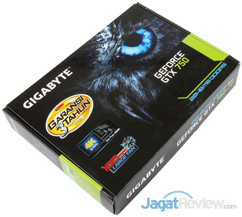 Review Gigabyte GTX 750 2GB OC: Maxwell Murah dengan Kapasitas Memori Besar 8 gigabyte gtx 750 2gb oc front box