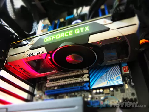 Review Gigabyte GeForce GTX TITAN Z: Dual-GPU Mewah, Kencang, & Bertenaga 1 gigabyte nvidia gtx titan z on system